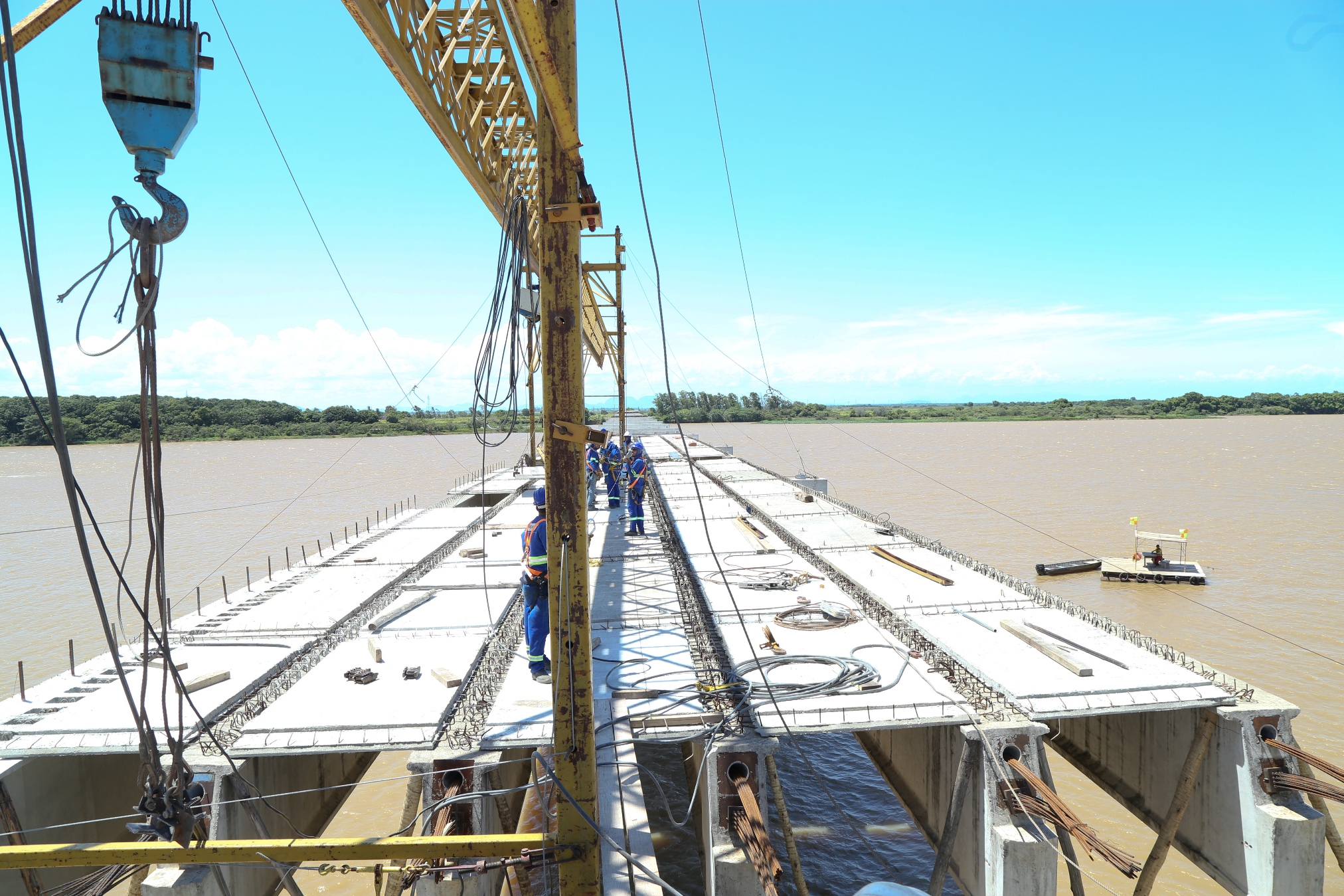 Estrutura garantida com obra protegida